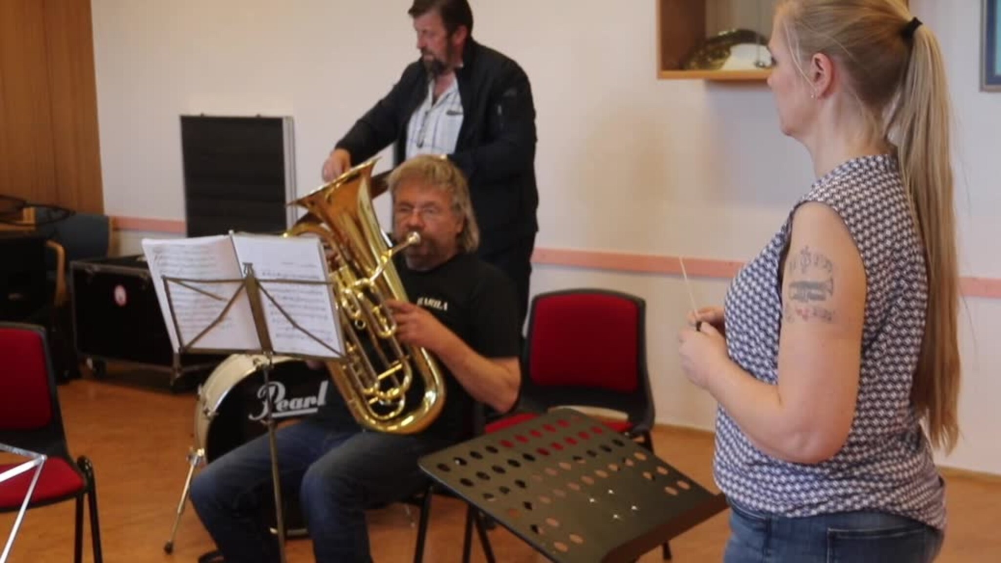 Rett på sak: Line lever og ånder for korpsmusikken