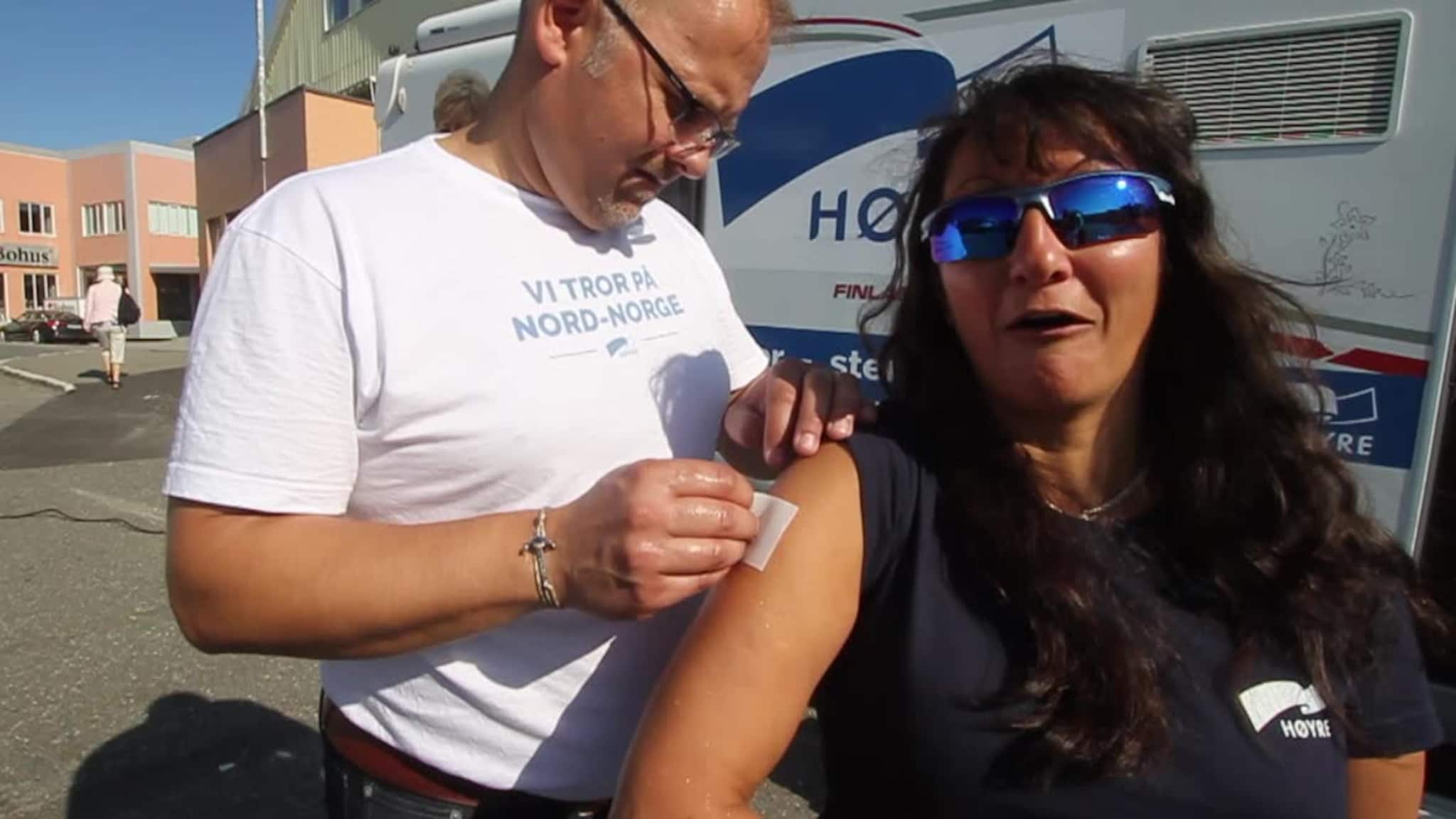 Valgkamp med såpebobler og tatoveringer