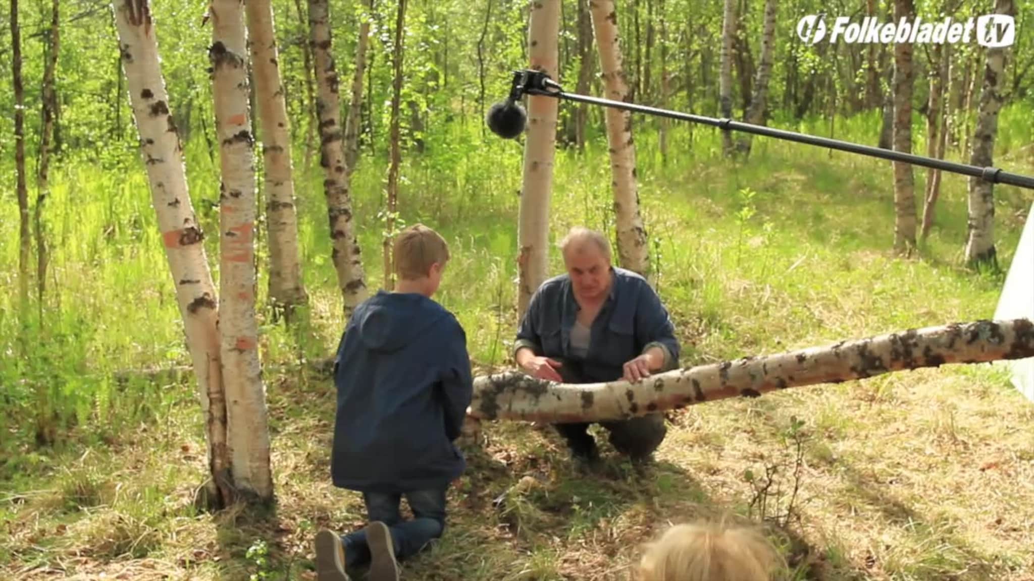 Odin (11) spiller med Sundquist