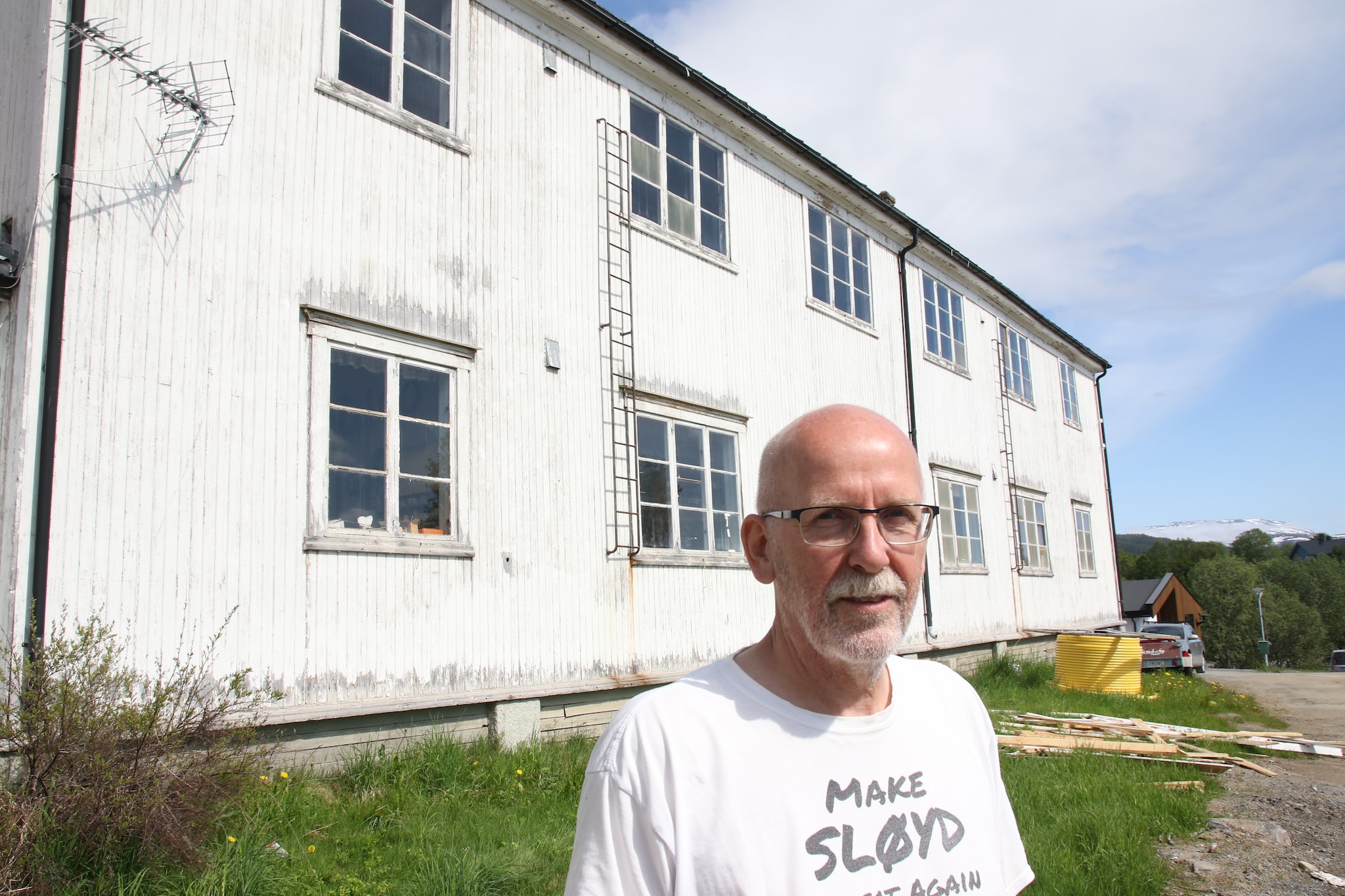 Skal bringe sløydsal tilbake til fordums prakt