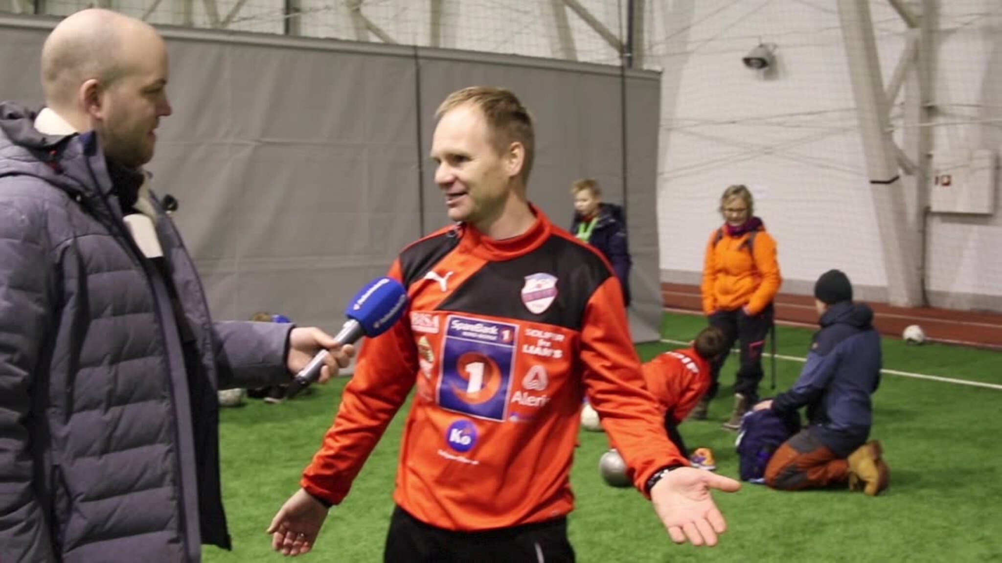 - Fantastisk å være igang