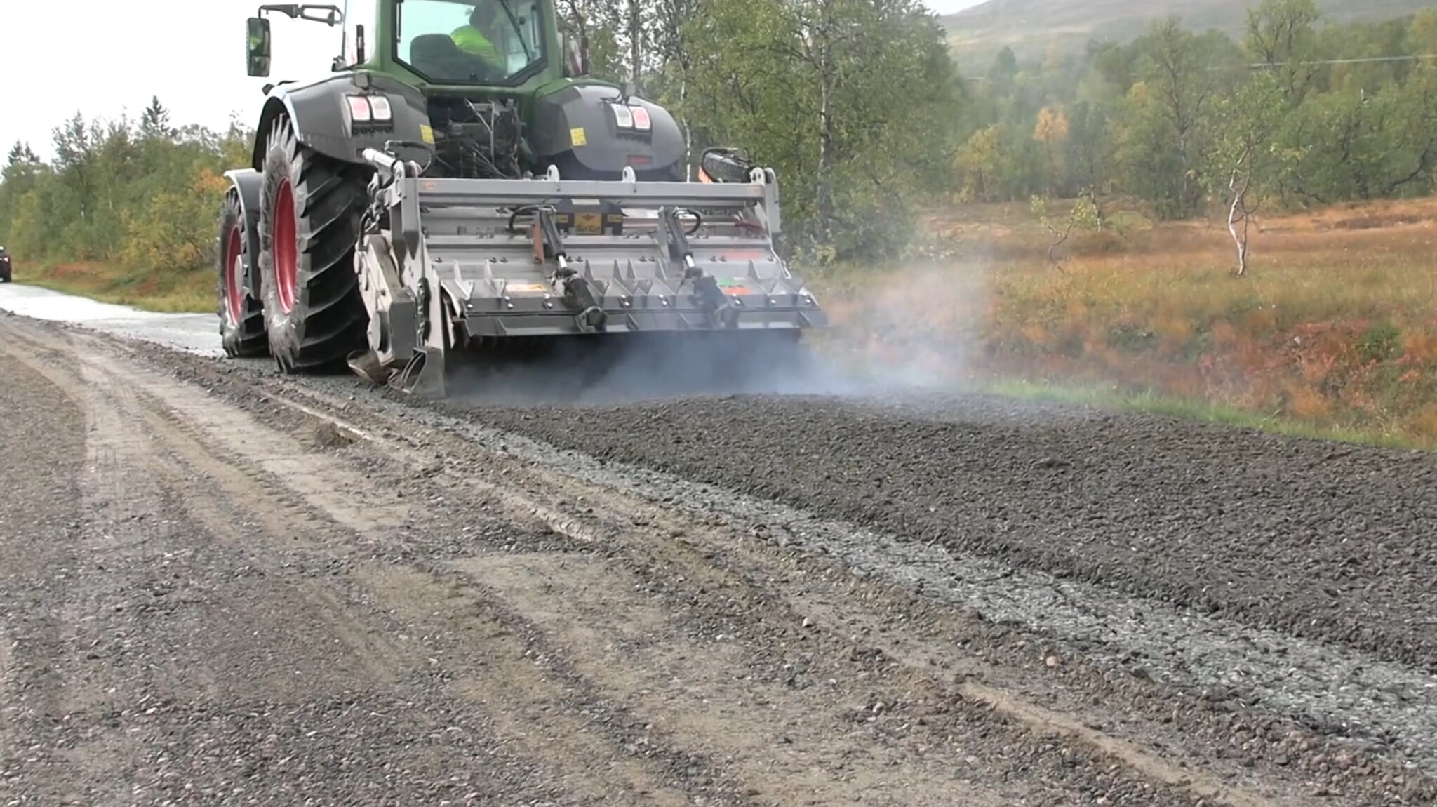 Nedgradering gir oppgradering langs denne senjaveien