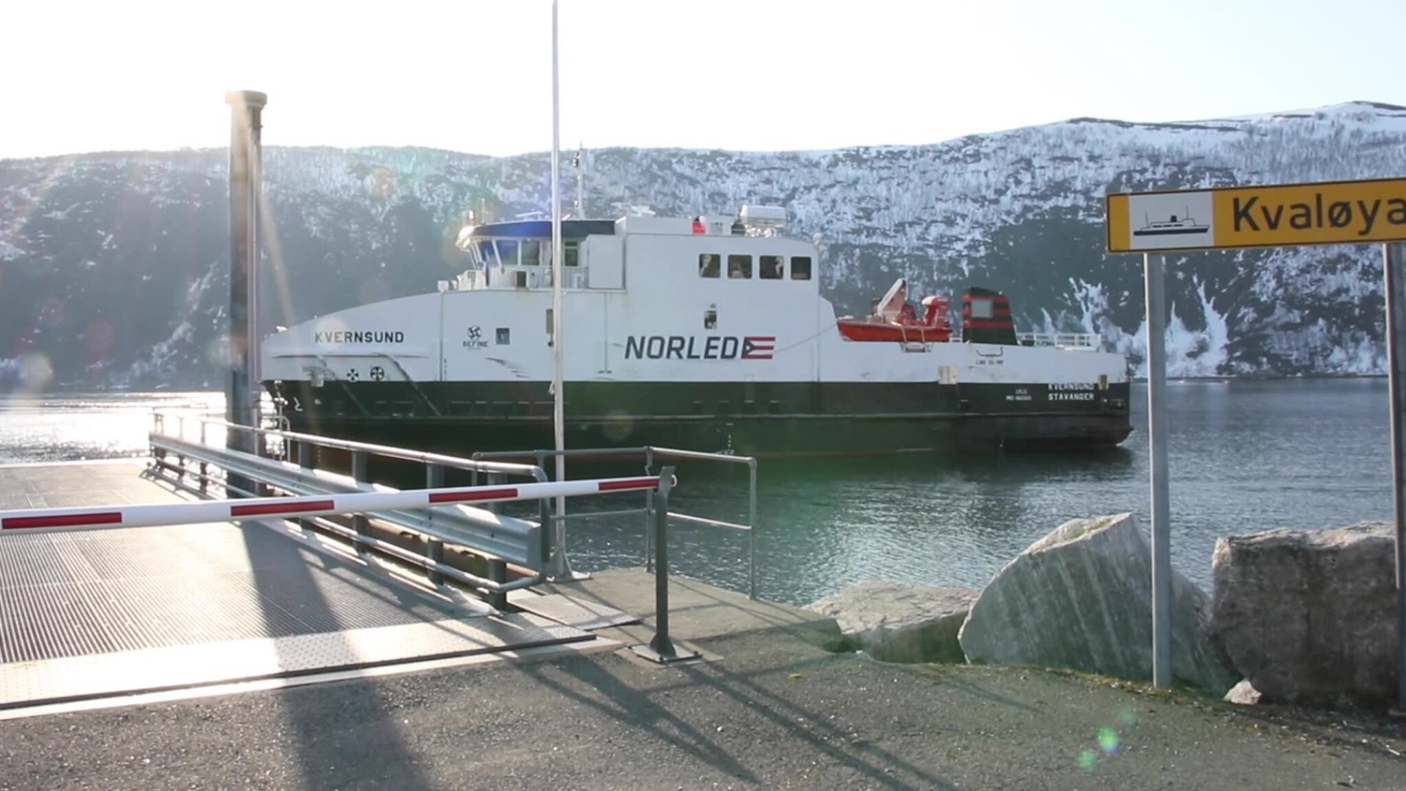 Første tur lovde godt for sommerferga