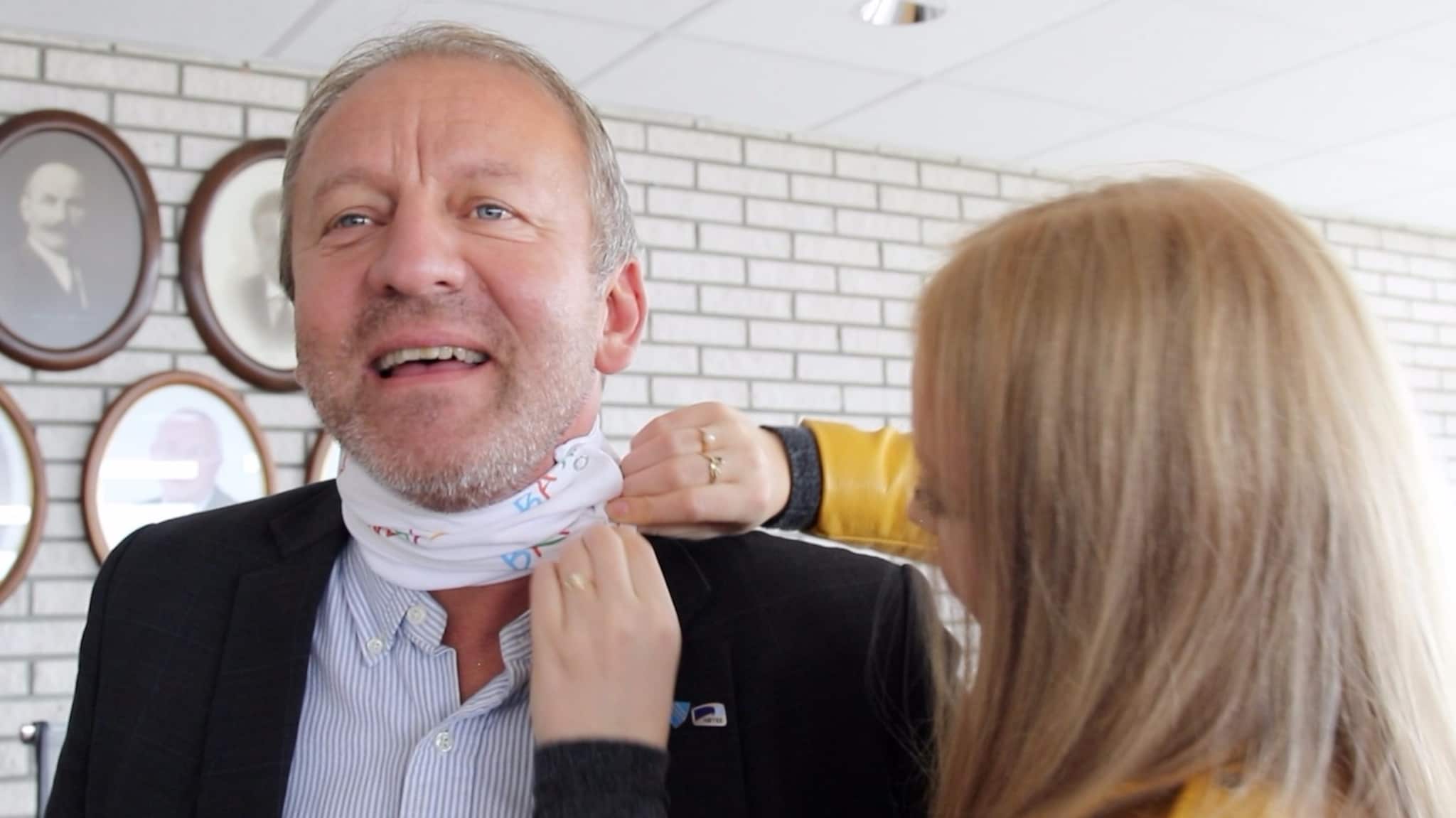 Her «buffer» ordføreren seg opp