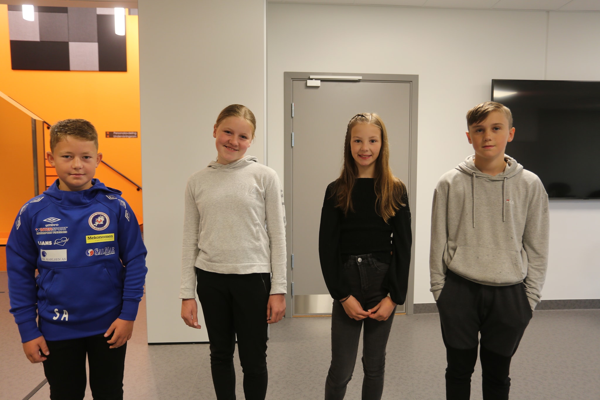 – Mye mer plass enn på den forrige skolen