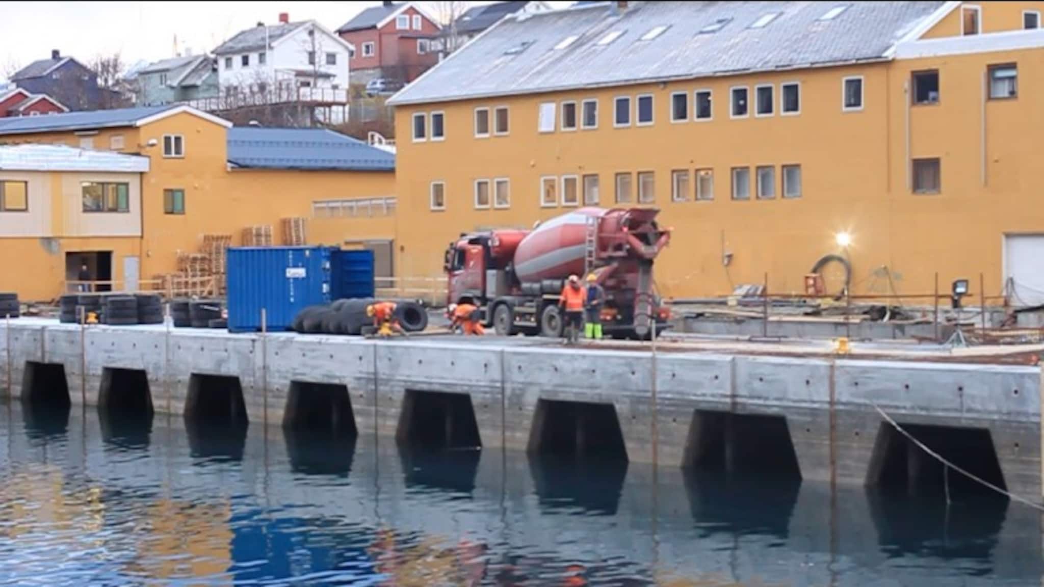 Sikter mot framtida med ny kai