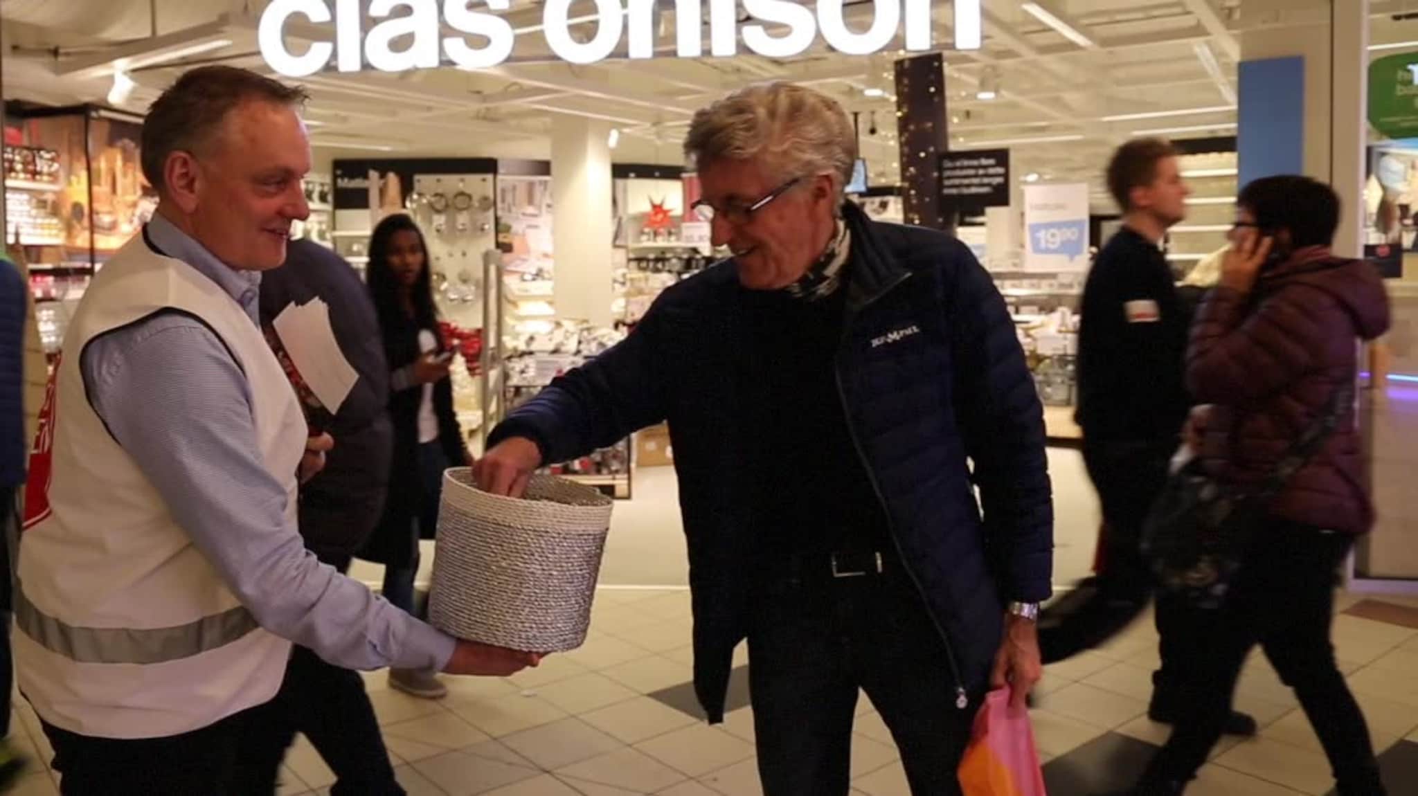 Sjefen tok vakta ved julegryta