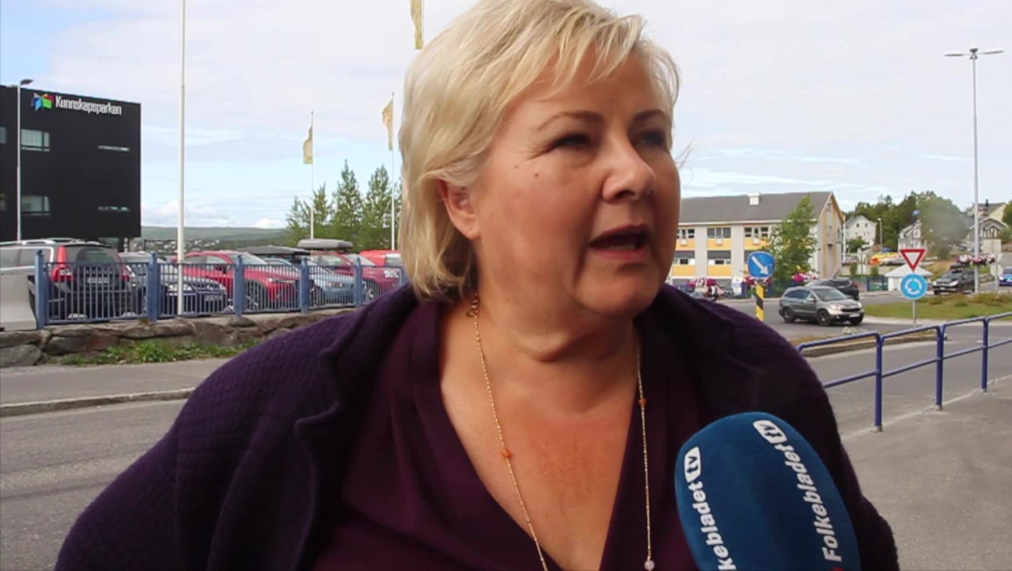 Statsministeren besøkte Finnsnes