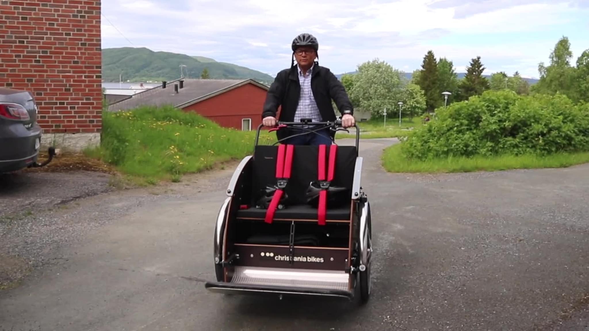 Skal skape mer livsglede med denne sykkelen på plass