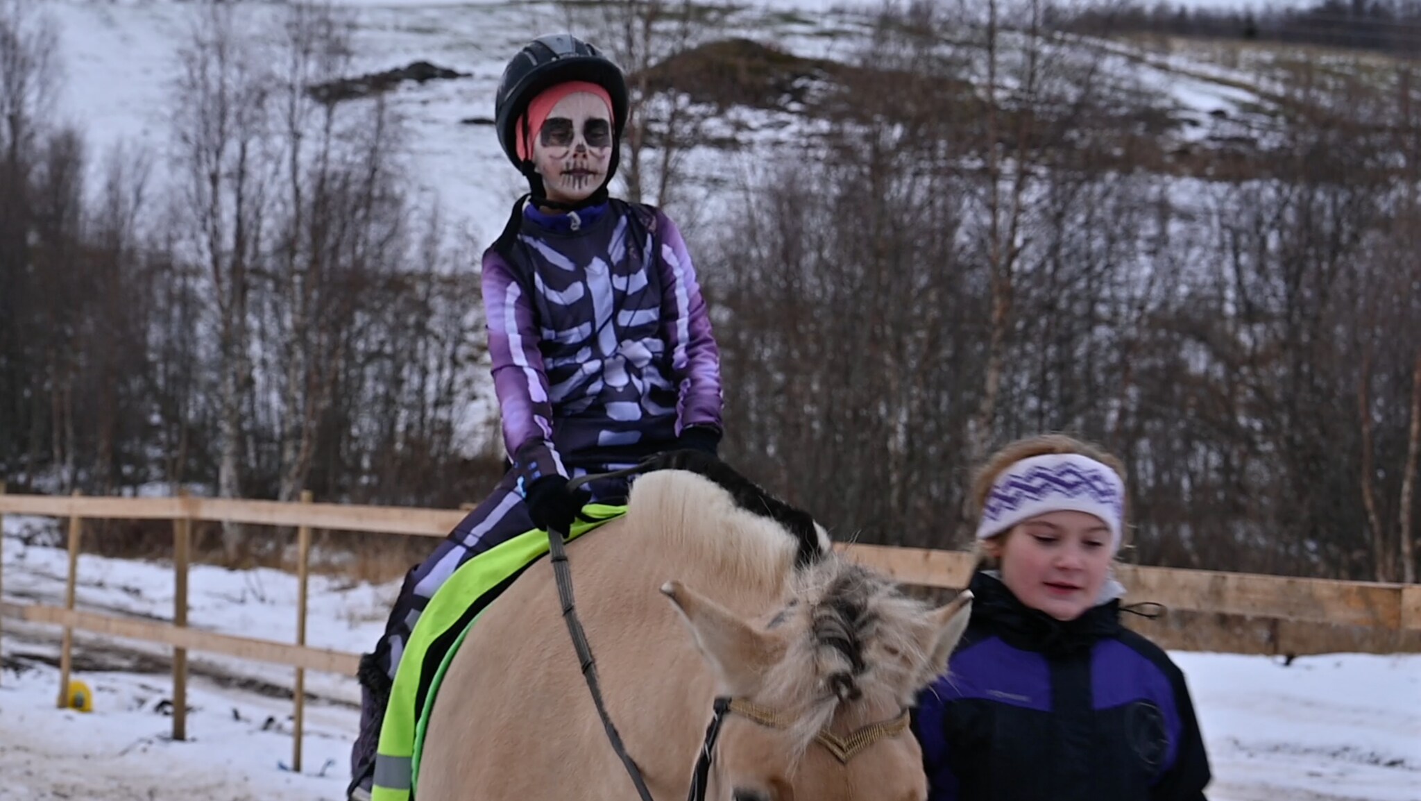 En skummel dag på hesteryggen