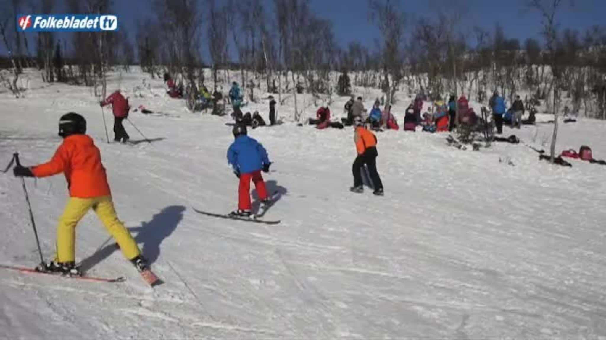 Nøt sola i skibakken
