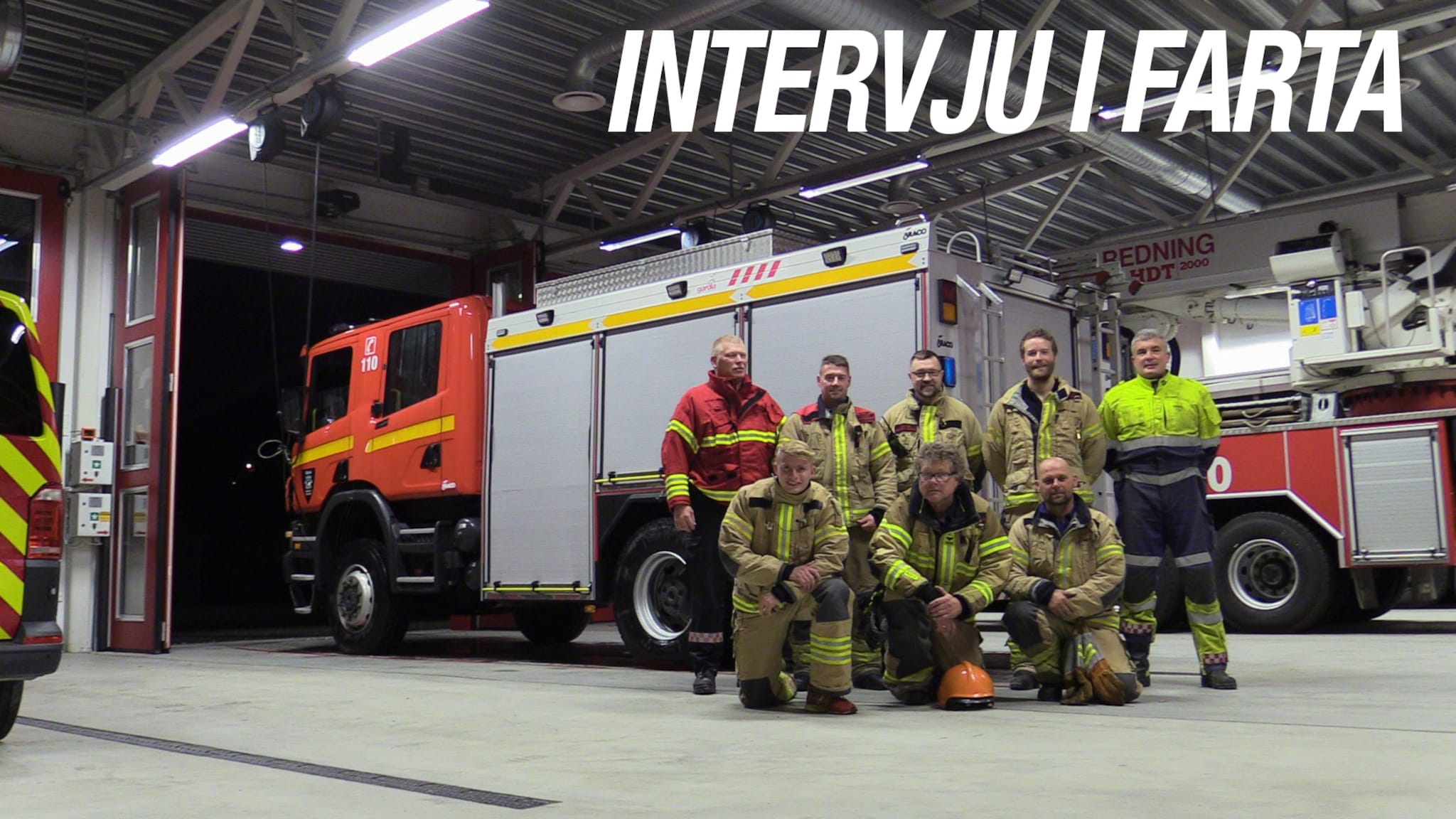 Intervju i Farta: Full fart med brannvesenet