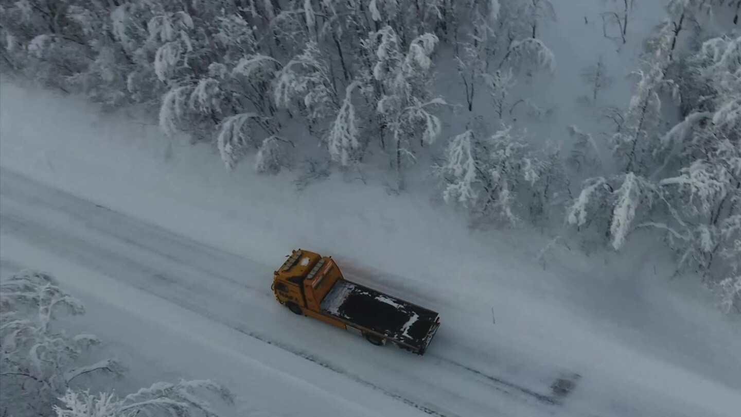 Vinterens helter — å berge biler