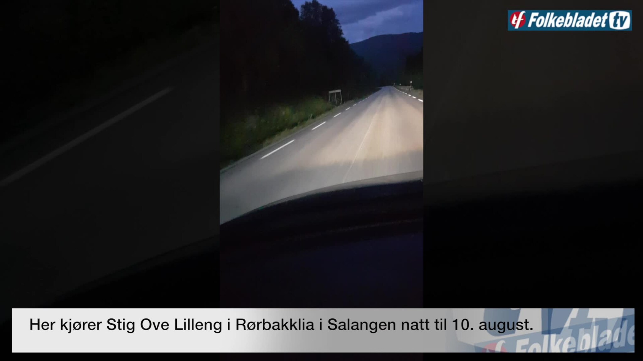 – Den fantes ikke redd, verken for meg eller bilen