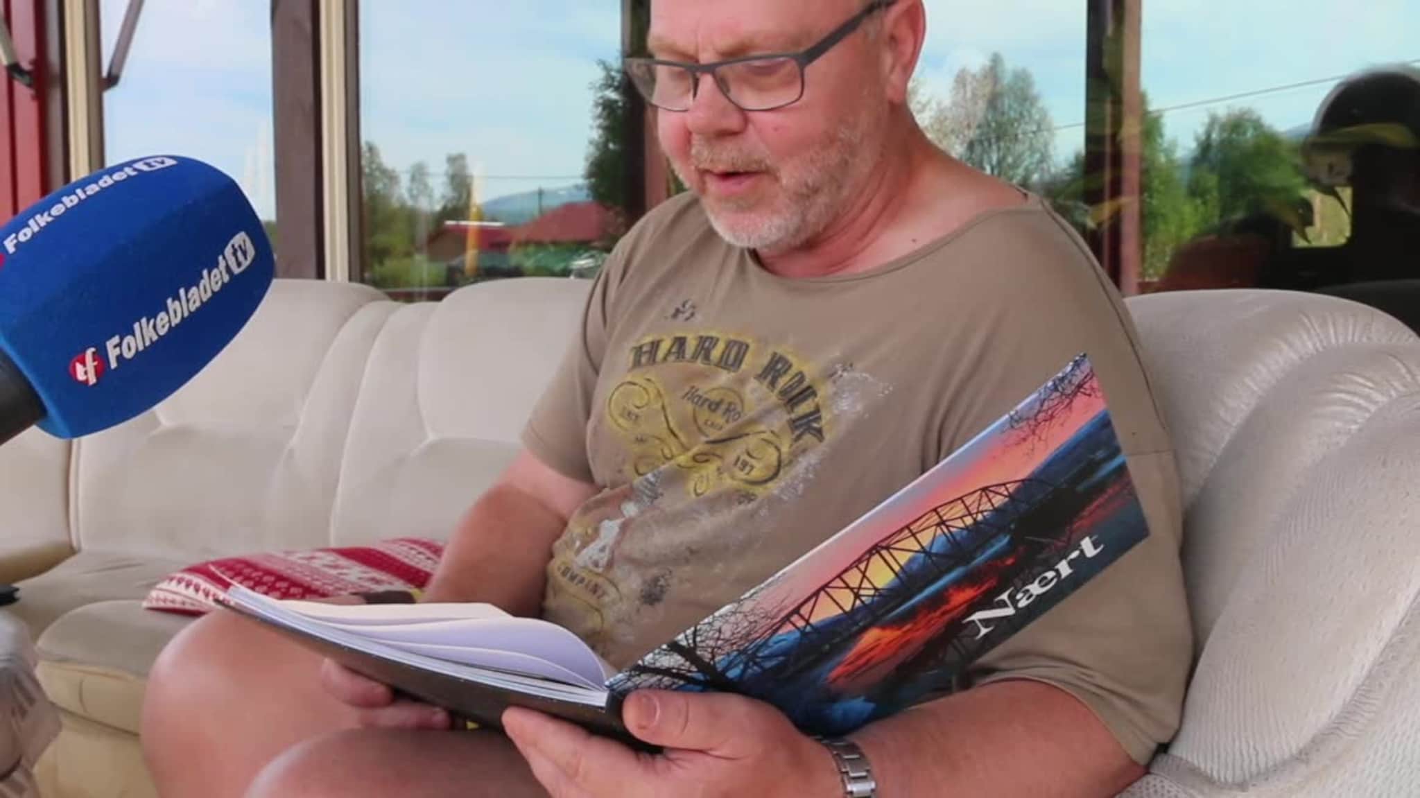 Fra fotballspiller til diktforfatter