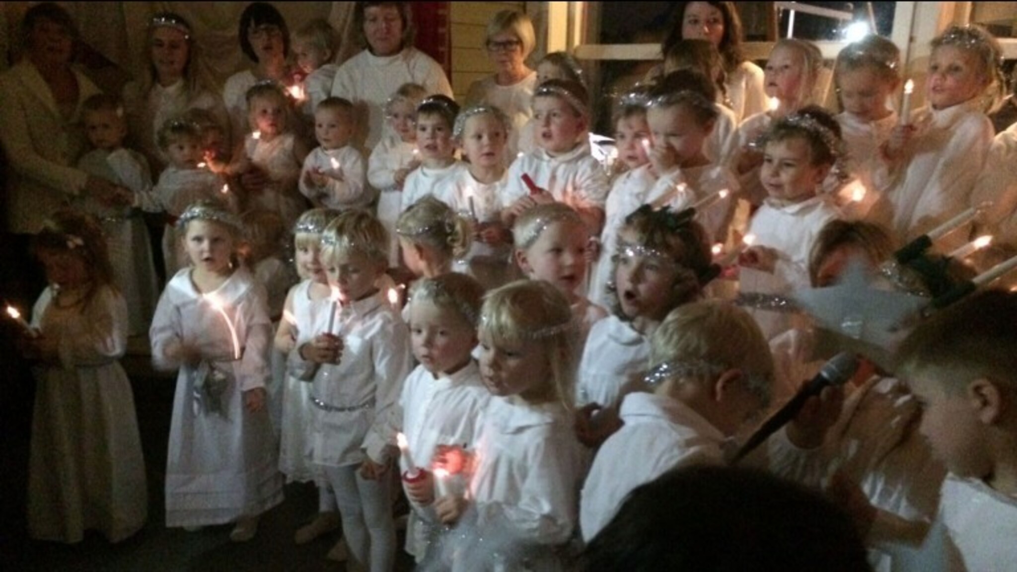 Tyvstartet på Lucia-dagen