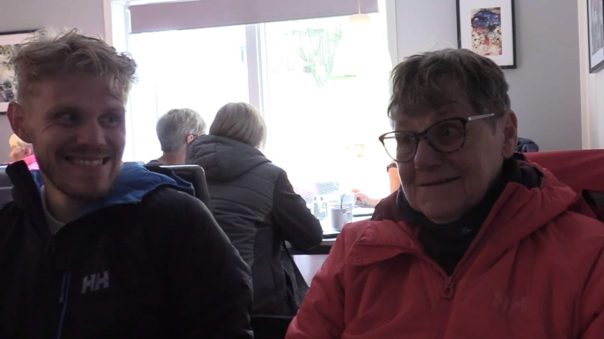 Ny serie med Sindre og bestemor: – Vi har flirt mye