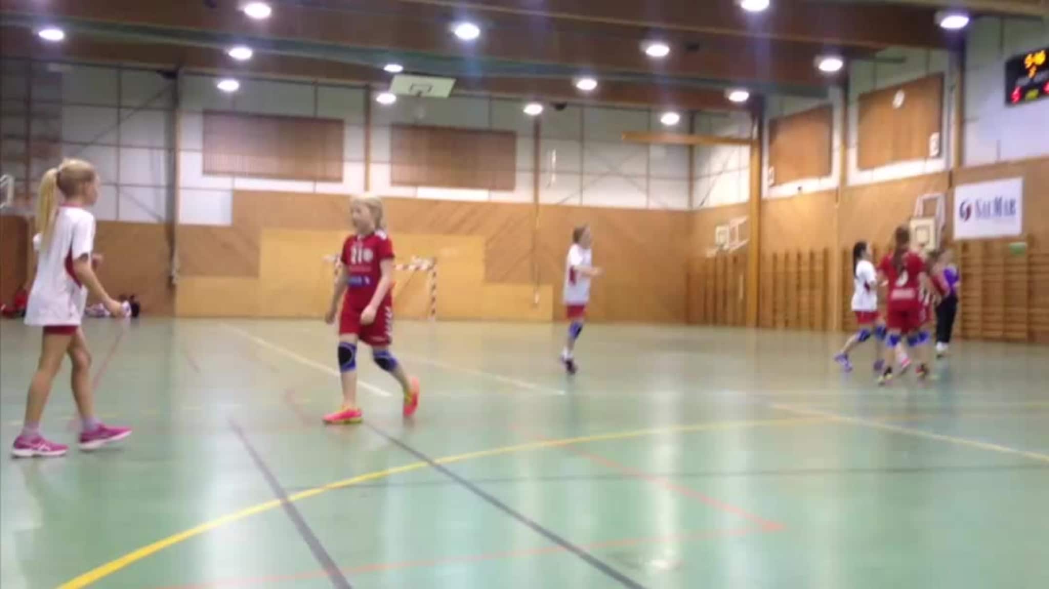 Dømte sin første håndballkamp