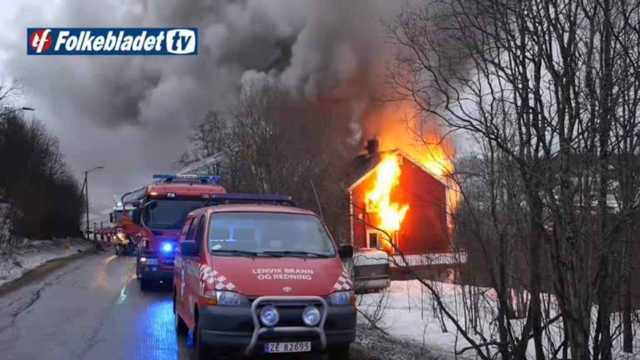 Brann Finnfjordbotn
