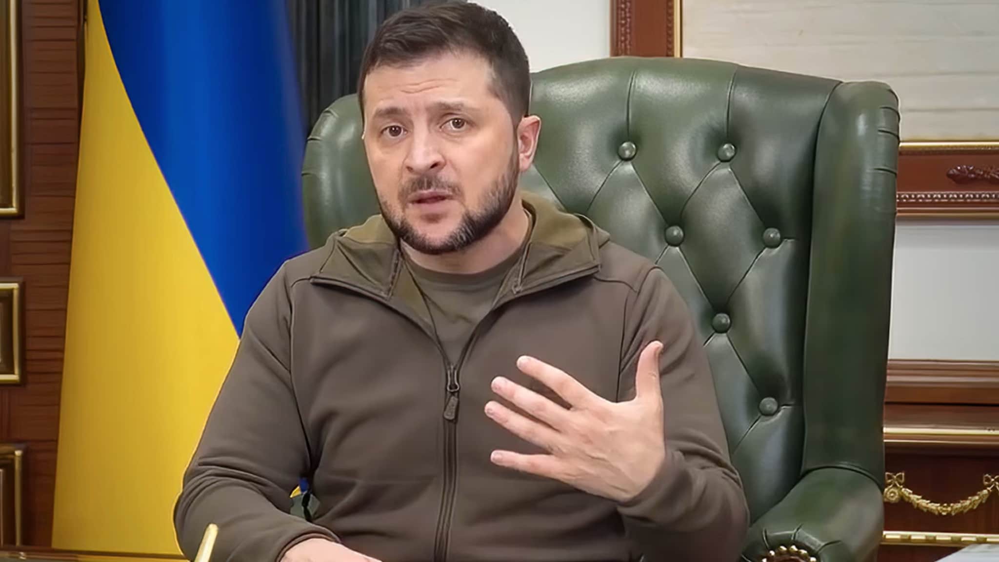 Opptak: Zelinskyj taler til Stortinget