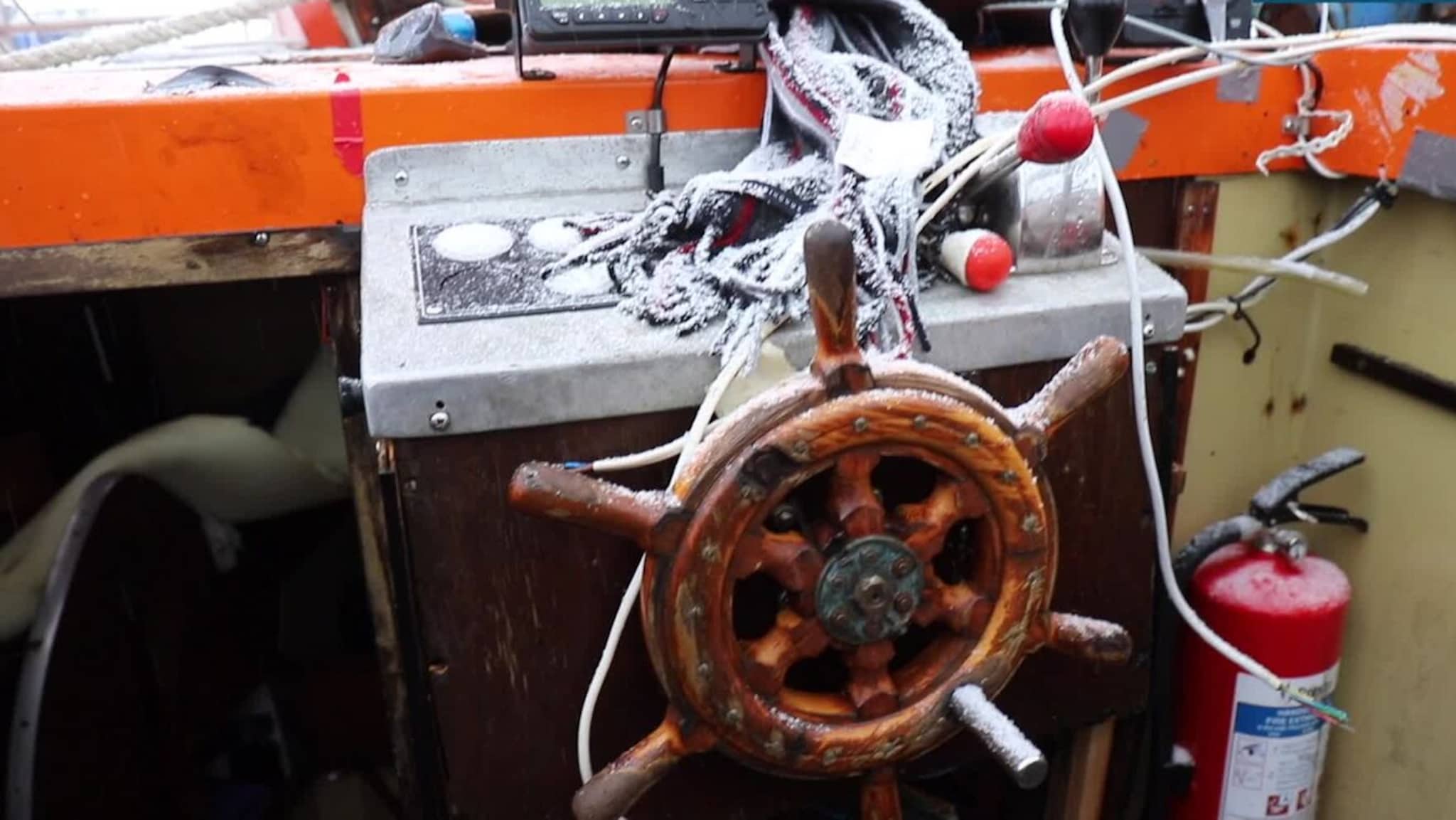 – Dette er jo trasig, men vi skal på havet igjen