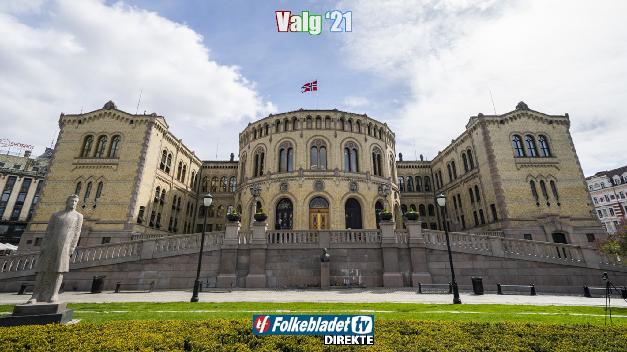 Opptak: Se sendinga fra valgkvelden 2021
