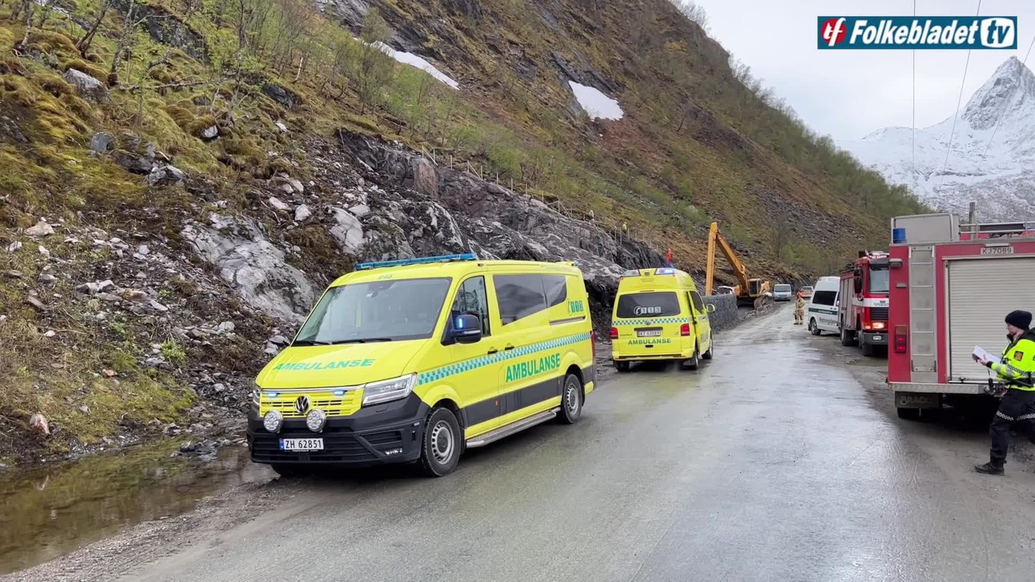 Ulykke i tunnel på Senja — slik gikk det da de øvde