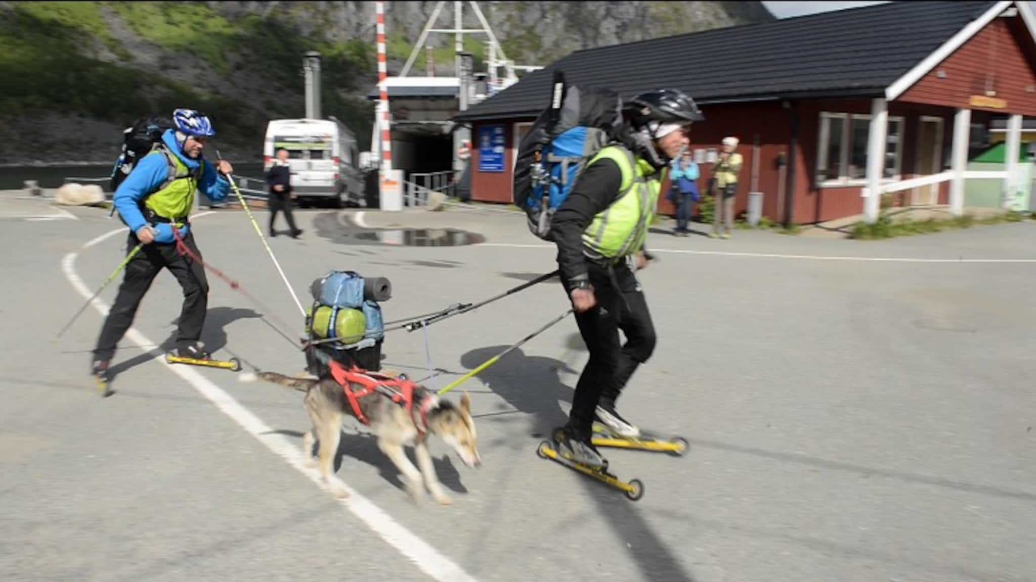 En skikkelig lang tur på korte ski