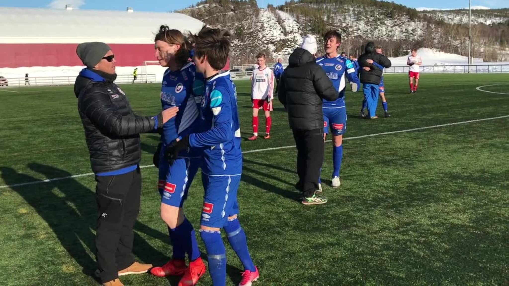 - Viser at det er stor forskjell på lagene