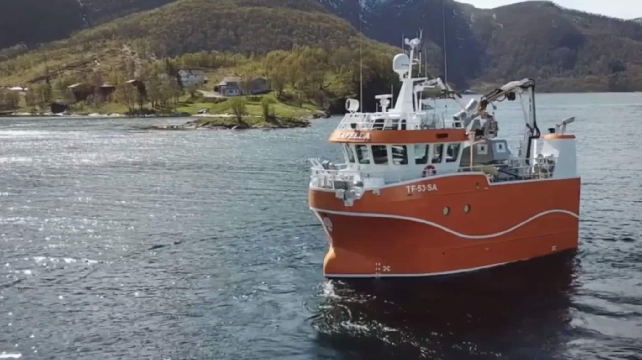 Sjekk denne spesielle fiskebåten