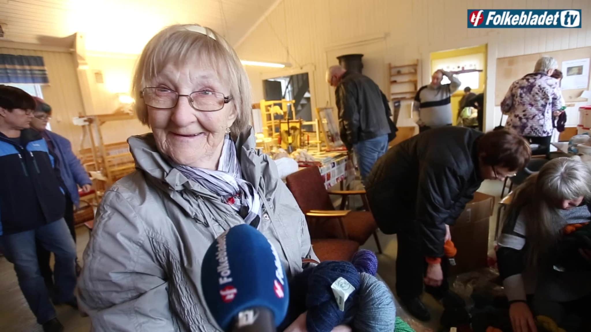 På skattejakt  blant garnnøstene
