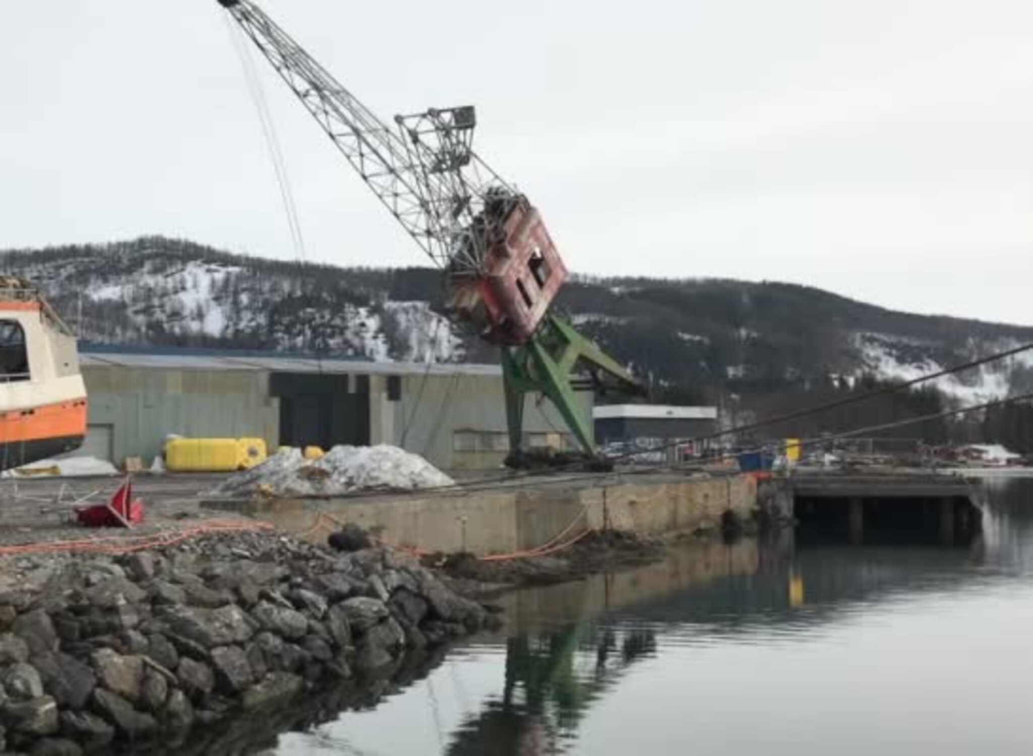 En kjempe gikk i bakken i Finnfjord