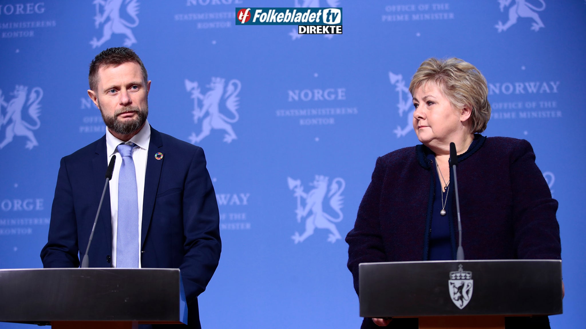 Opptak: Siste nytt om korona-situasjonen