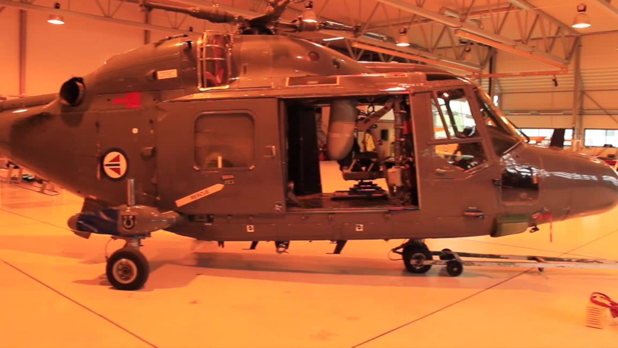 Fikk Lynx-helikopter i «gave»