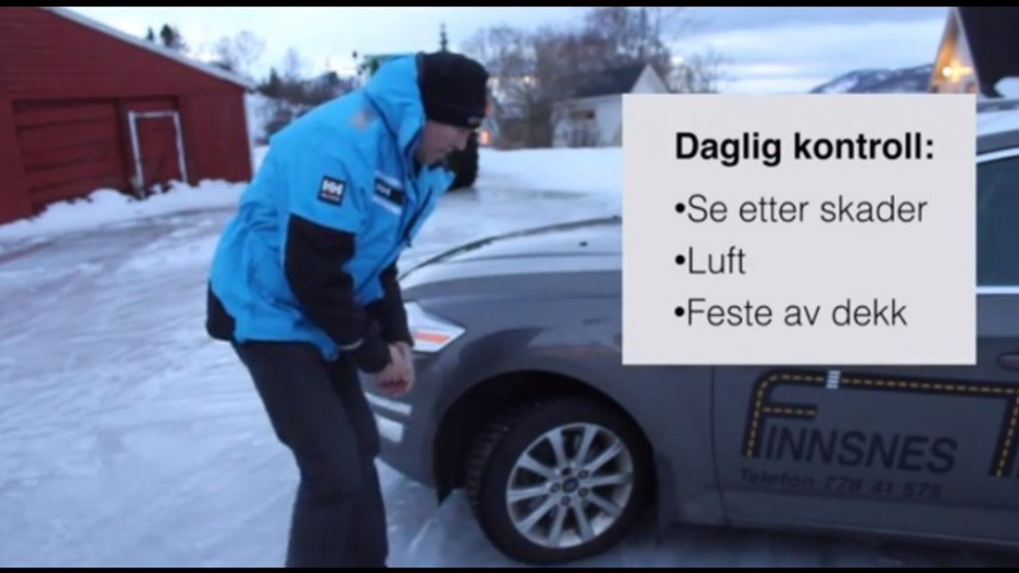 Gir trafikk-info på Youtube