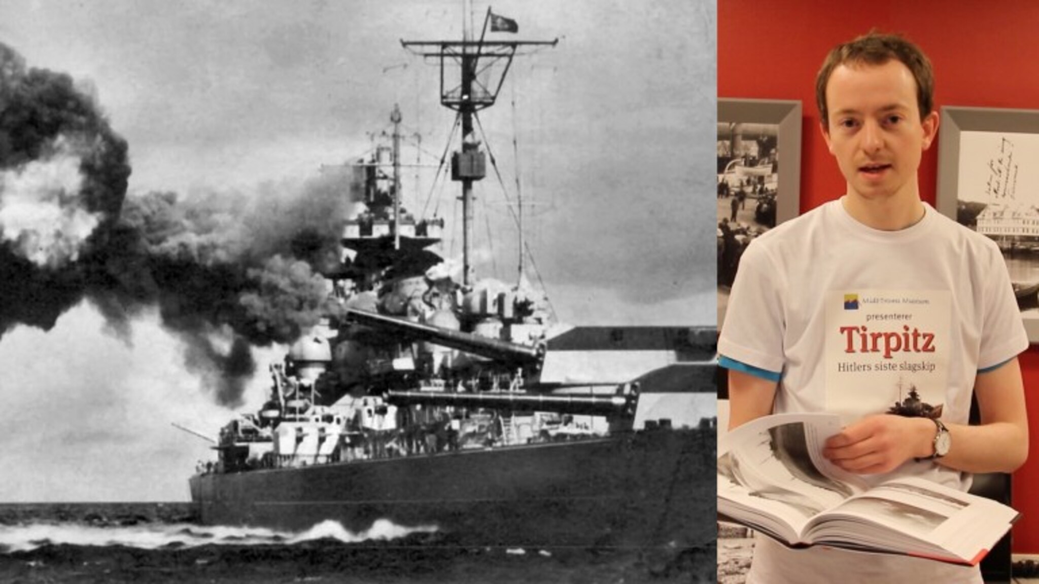 Lanserer ny Tirpitz-bok