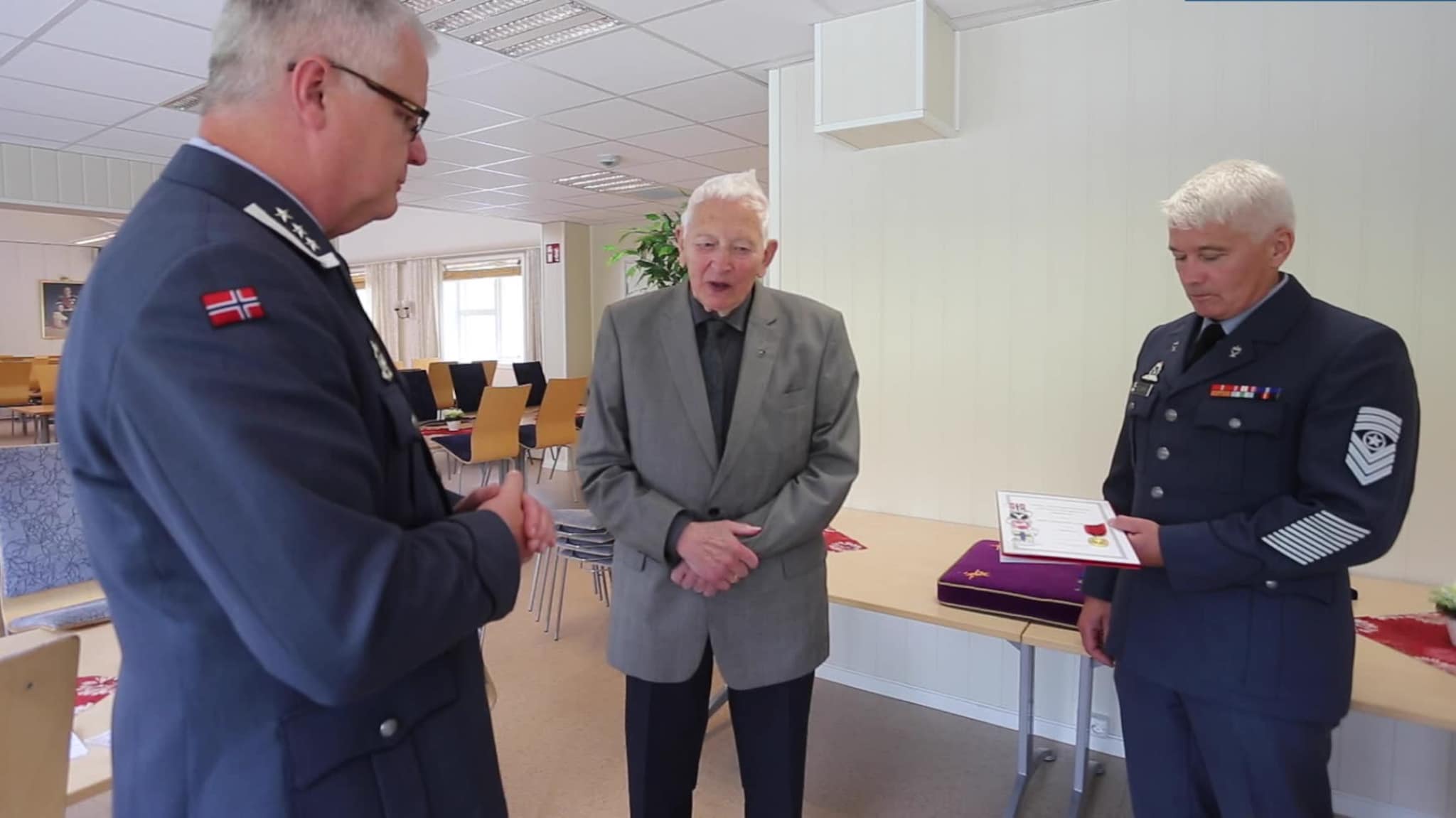 Veteran John Amandus Løkstad: – Jeg er veldig takknemlig