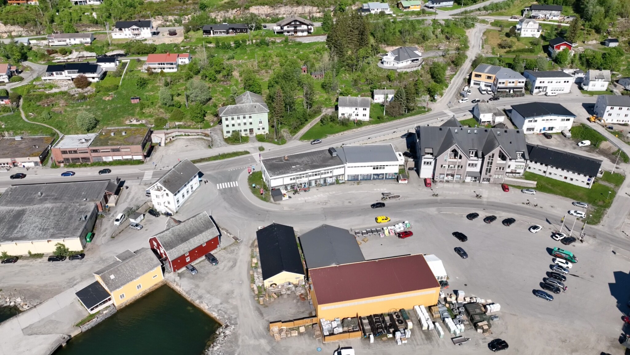 Sentrumsutvikling på Sjøvegan