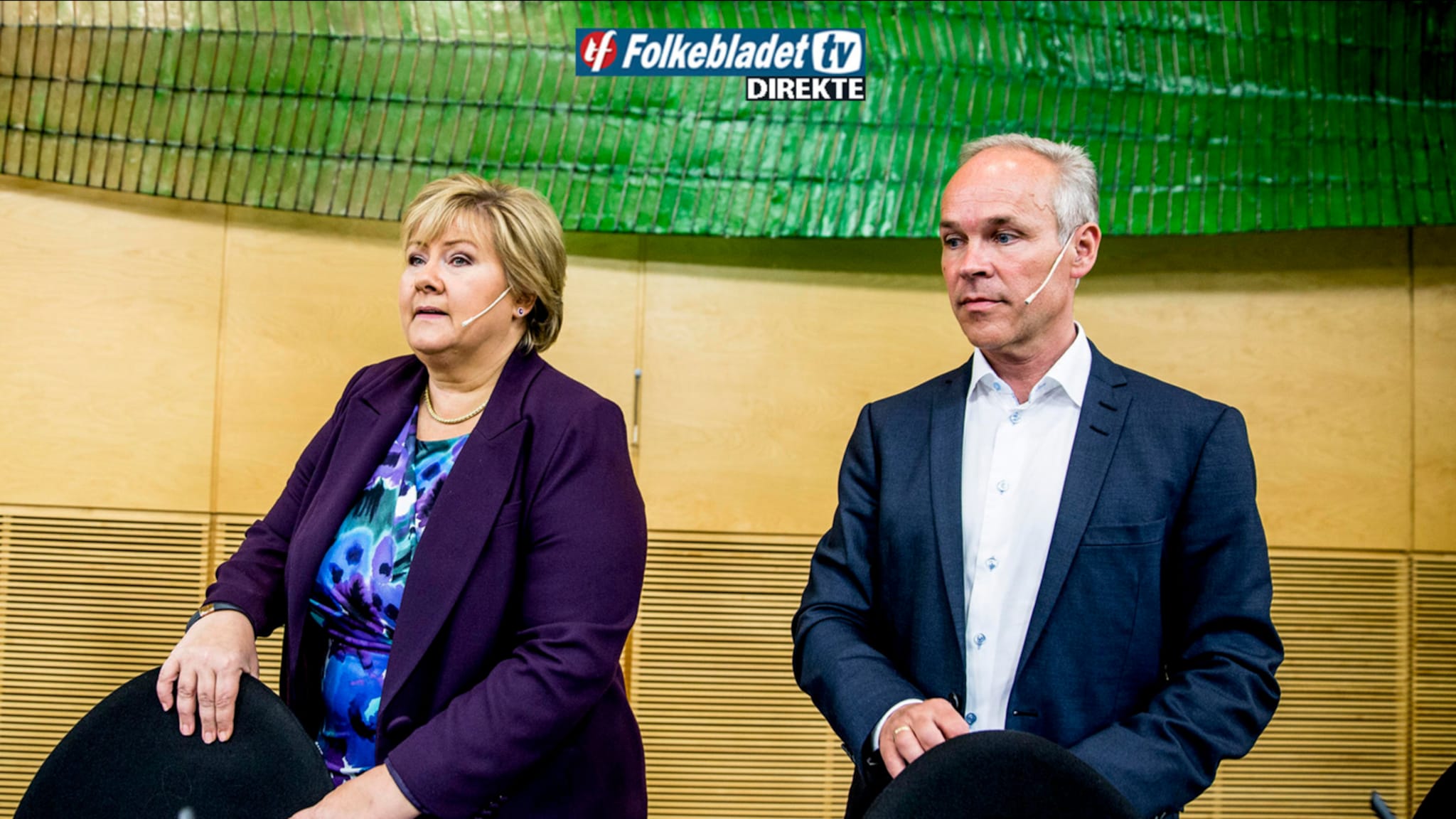 Opptak: Møtte pressen om statsbudsjettet