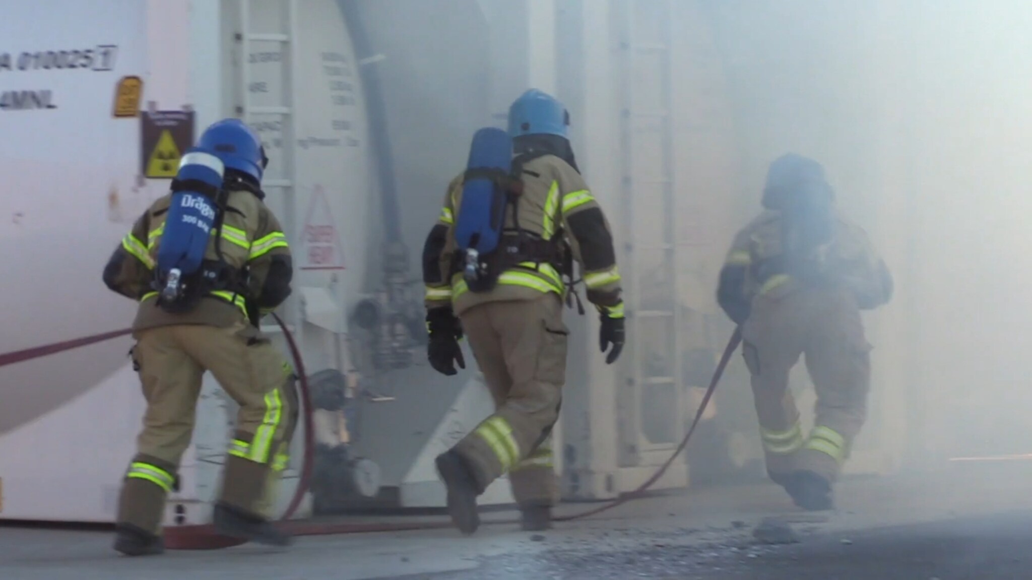 Øvde på scenario med radioaktivt materiale: – I verste fall kan det bli et scenario for oss også