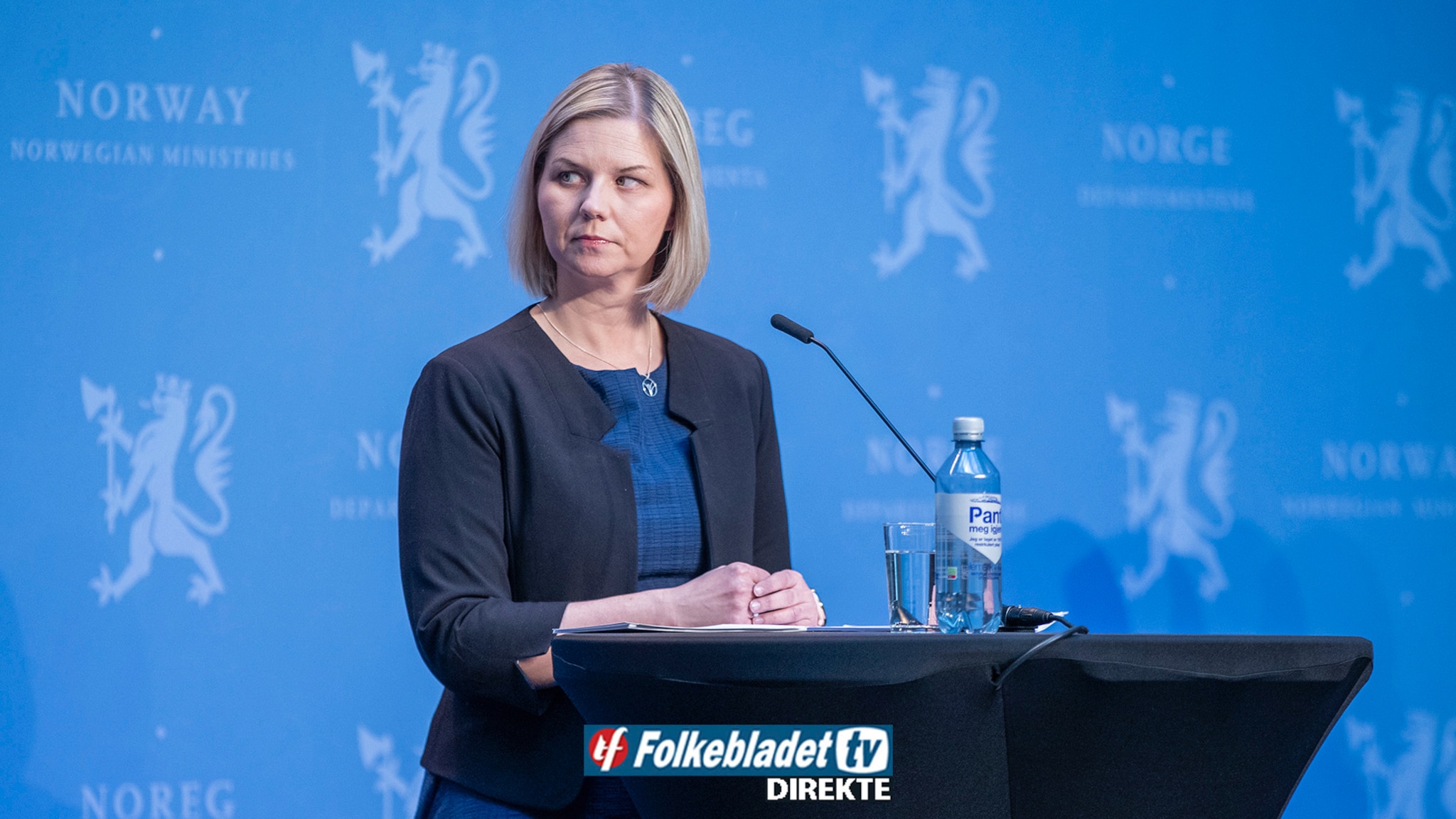 Opptak: Siste nytt om korona