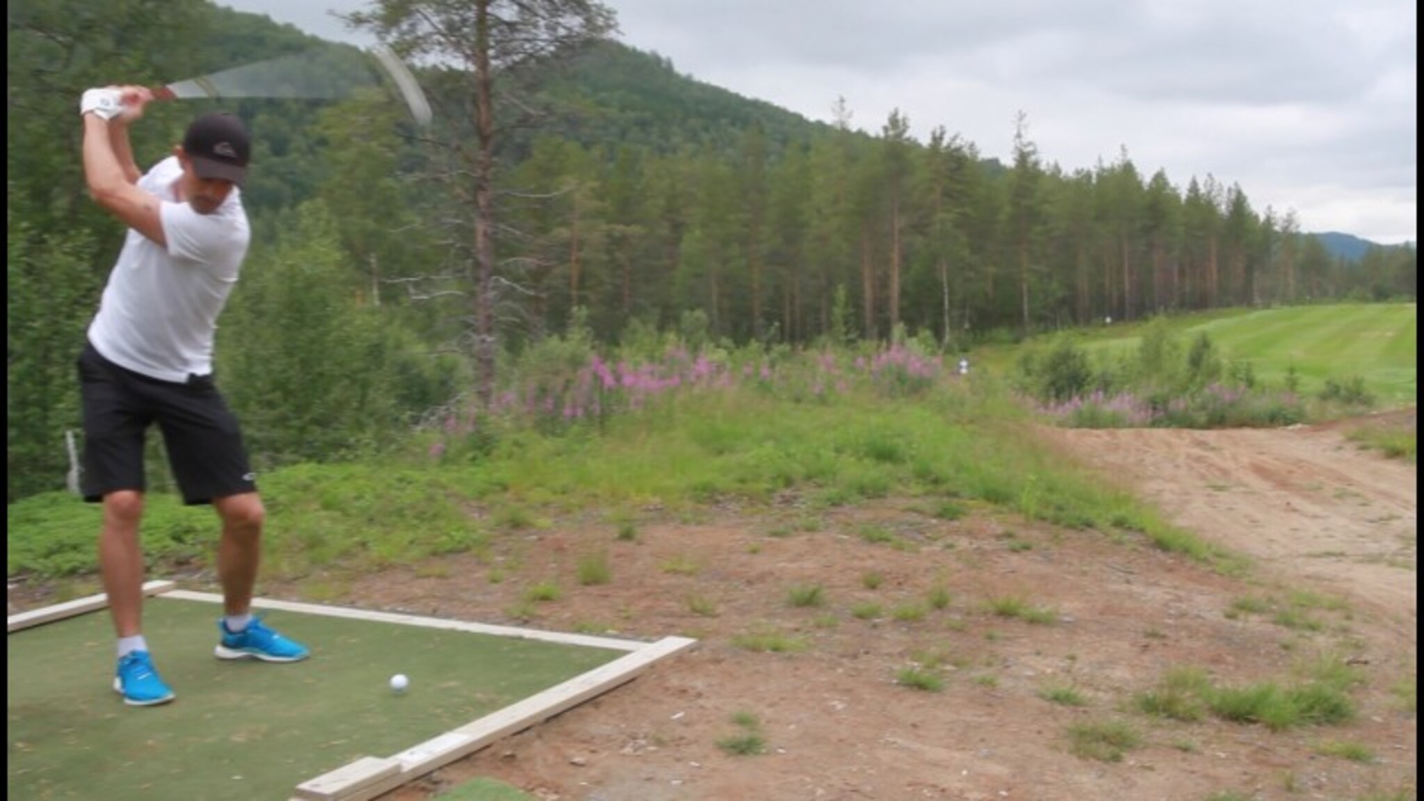 Har større planer for golfparken