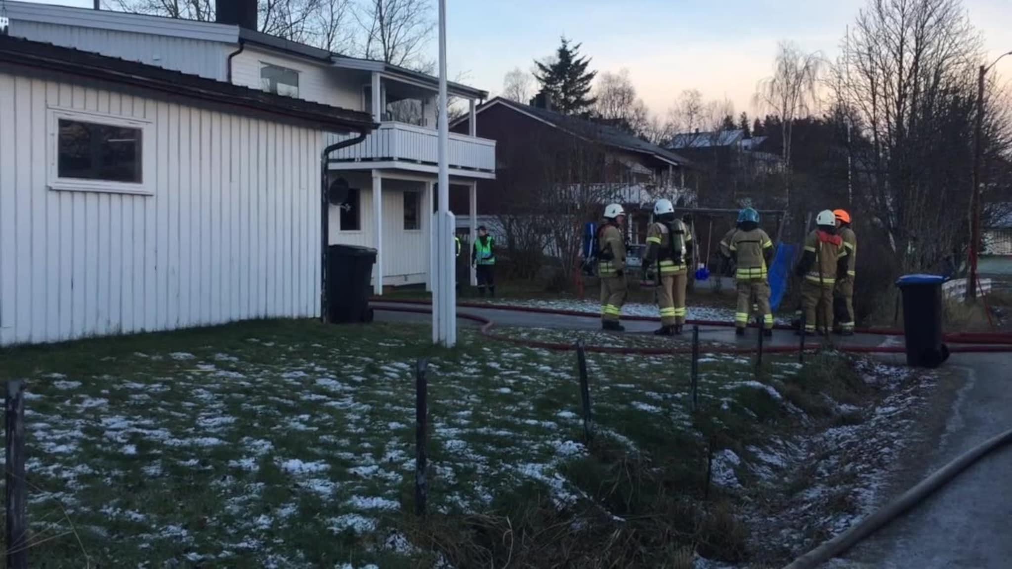 - Vi kom heldigvis i tide