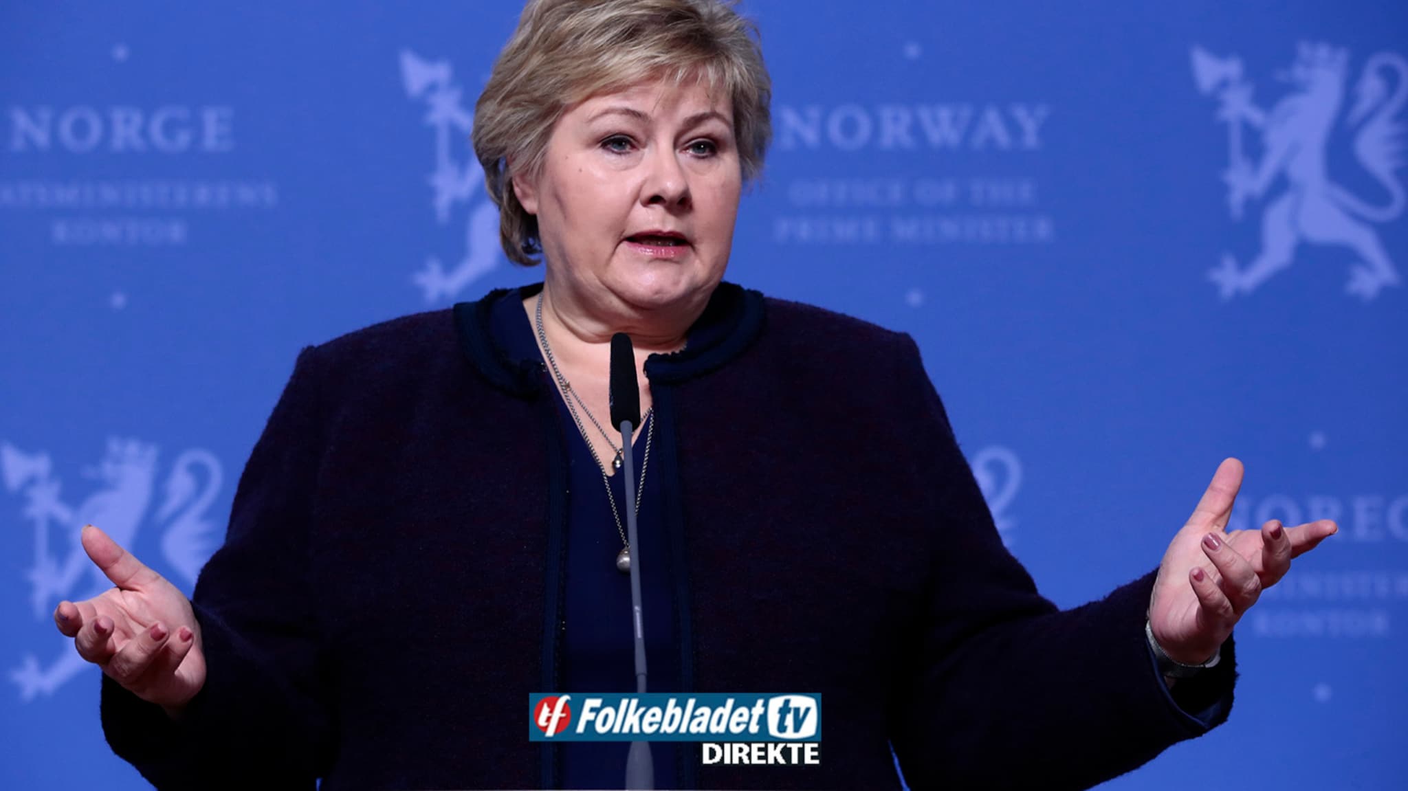 Opptak: Redegjorde for gjenåpning av landet