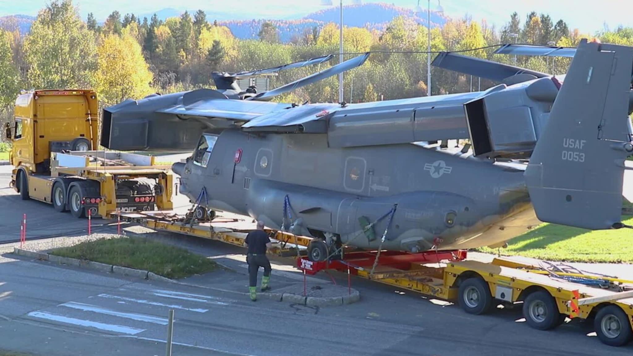 Mange flaskehalser for Osprey på landeveien