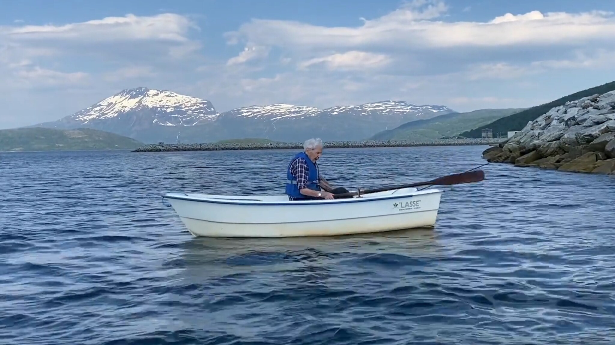 Tore (96) klar for Millionfisken nok en gang