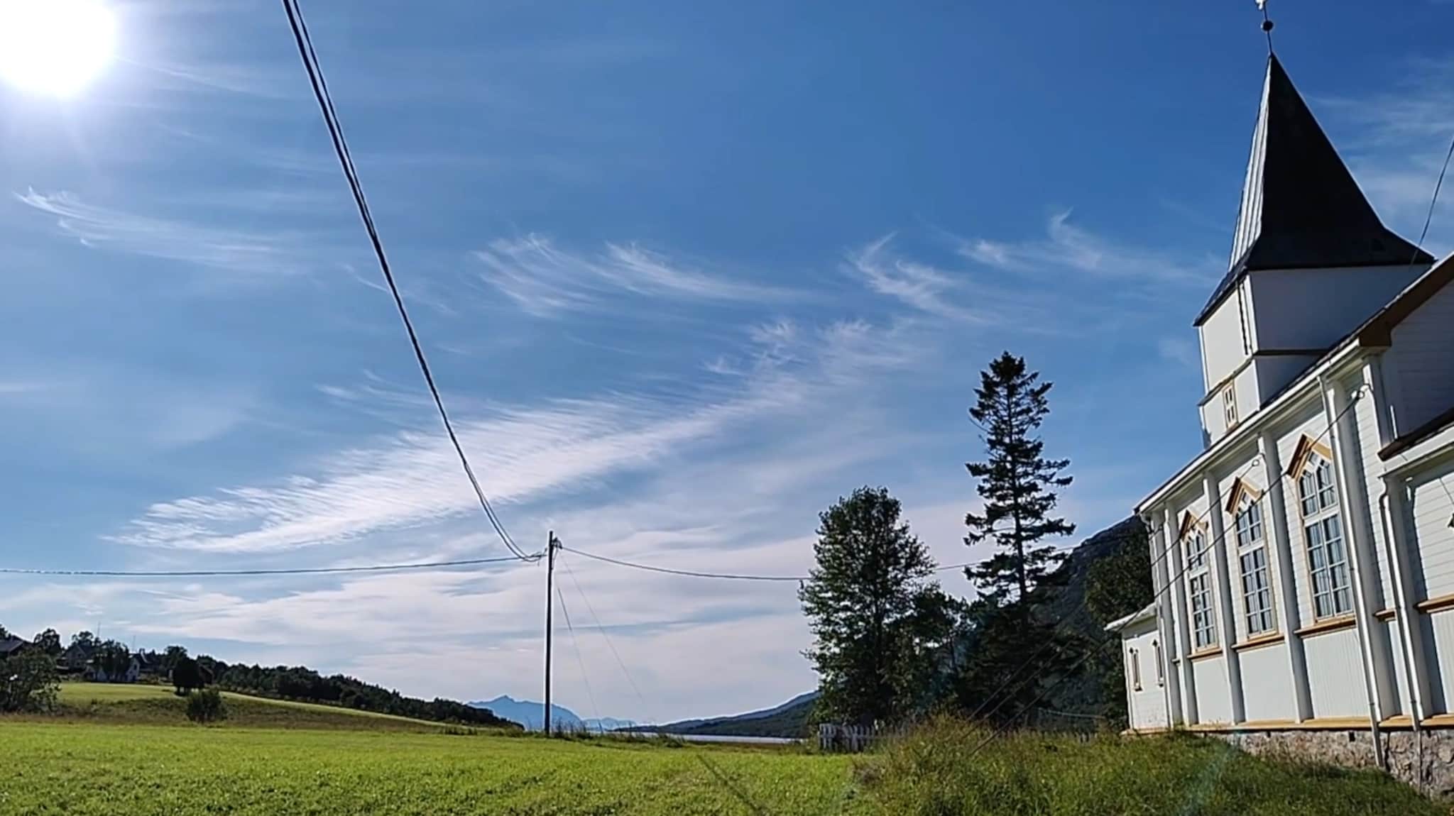 Meteorologen lover høye temperaturer tross en del nedbør