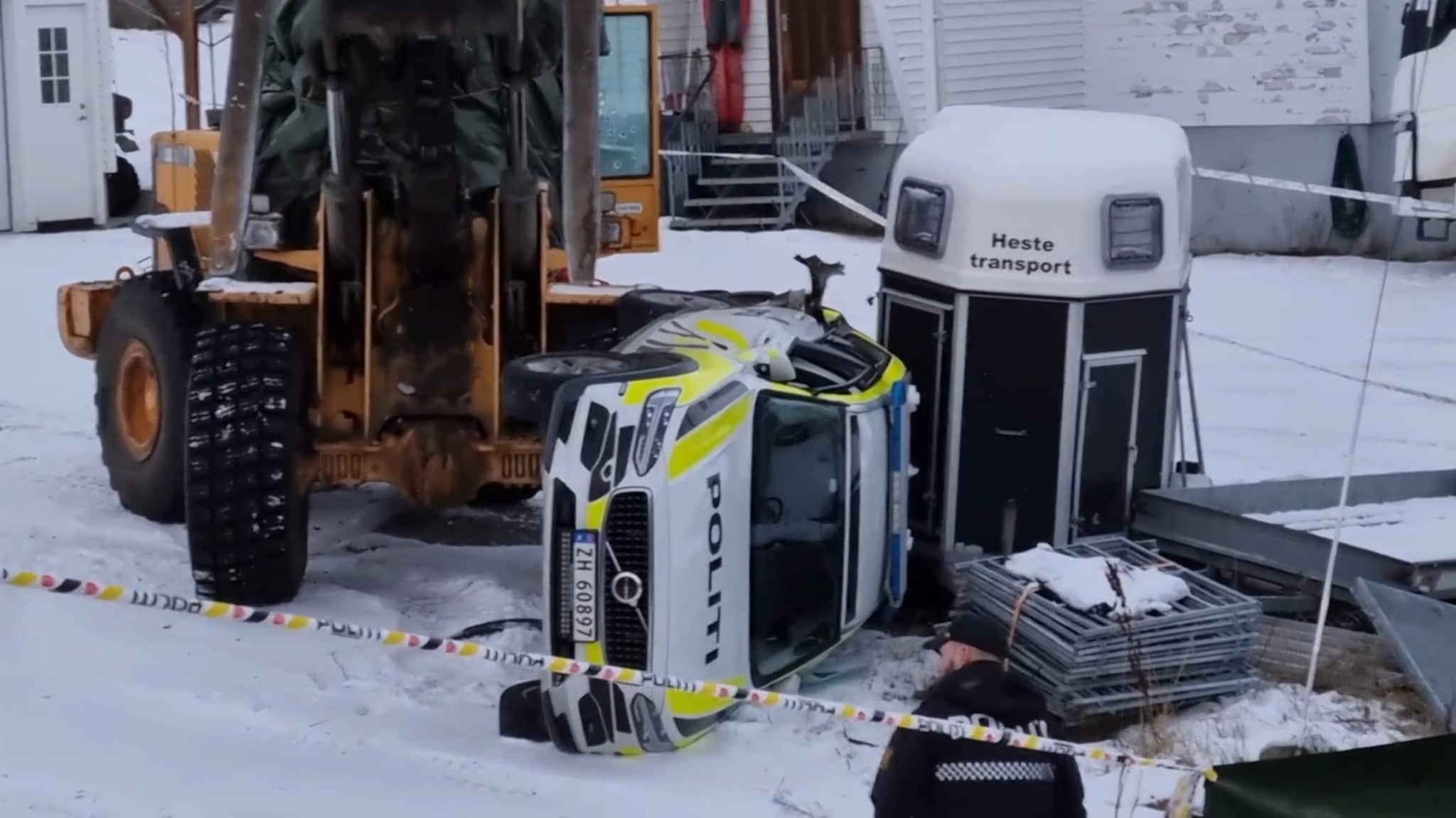 Dramatiske bilder fra drapsåstedet