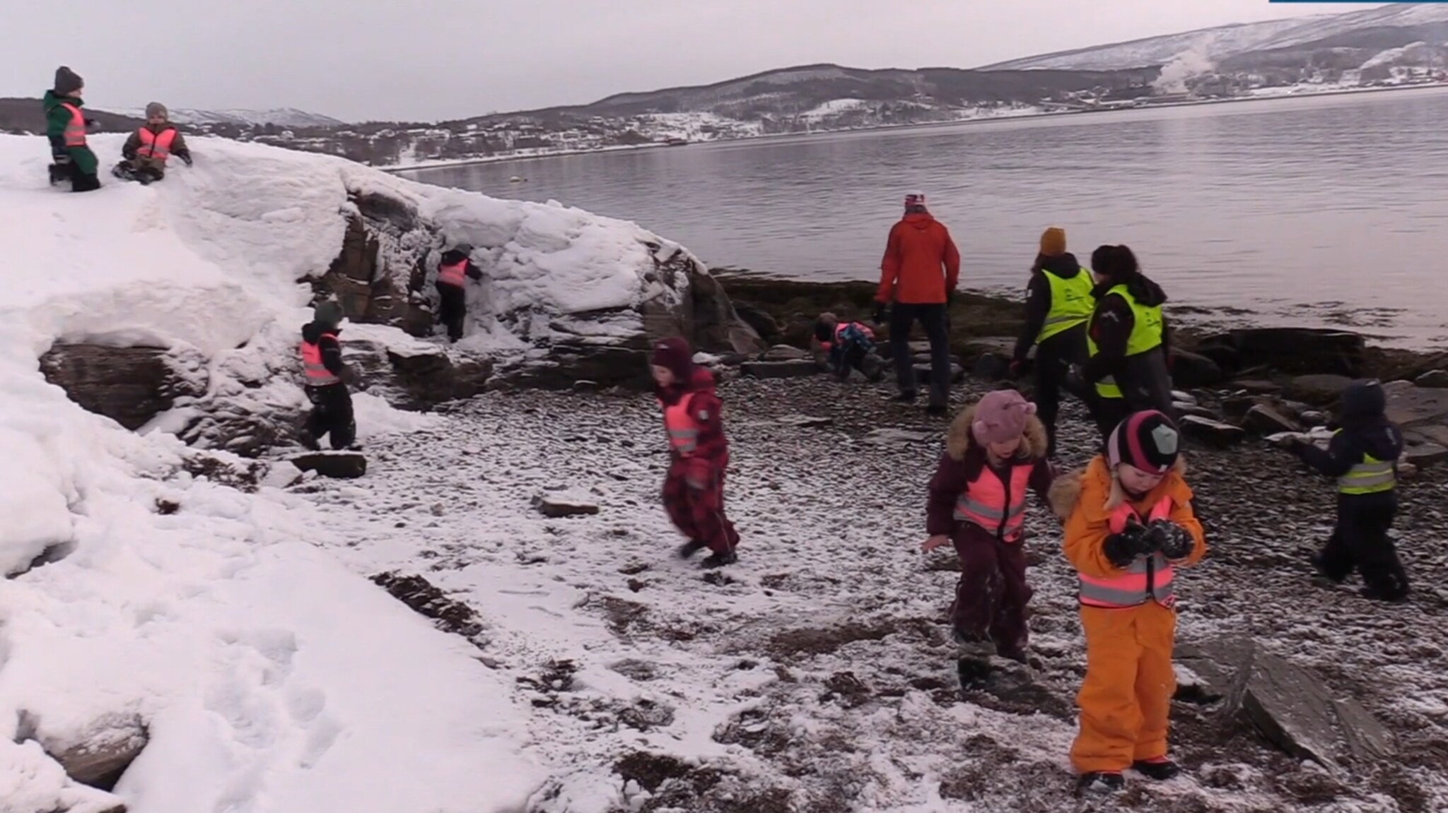 Barnehagen frykter de må droppe de ukentlige fjære-turene dersom gangbrua blir revet
