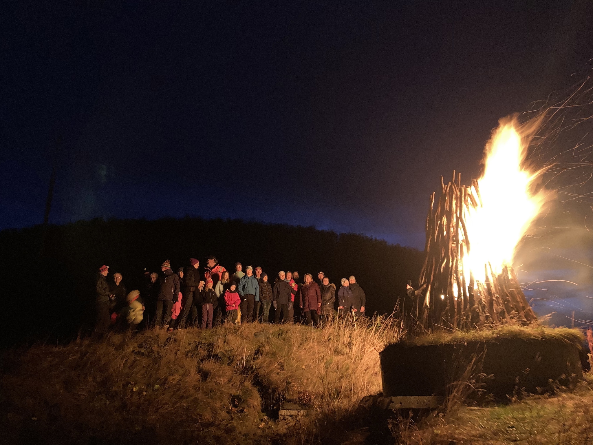 Hundrevis viste støtte til hurtigbåtruten på Senja